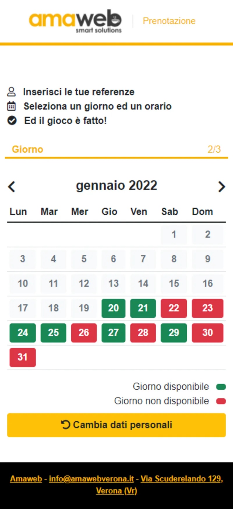 Selezione del giorno