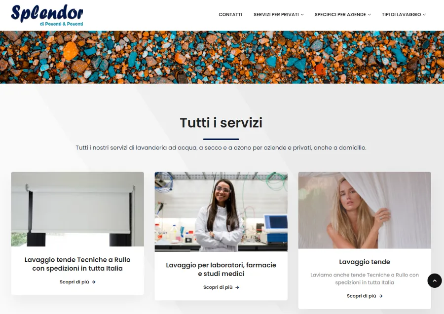 Progetto realizzato da AMAWEB per Splendor