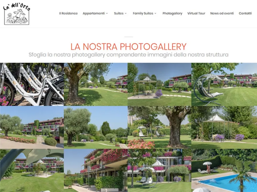 Progetto realizzato da AMAWEB per Ca' Dell'Orto